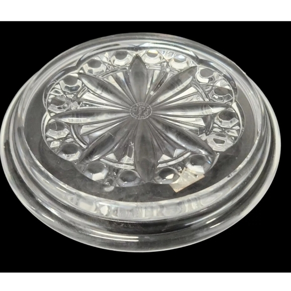 Baccarat Crystal Rosace Wine Bottle, Champagne And Decanter Coaster - Picture 4 of 5